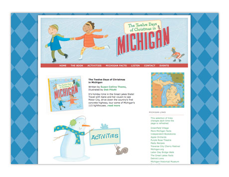 the Twelve Days of Christmas in Michigan website